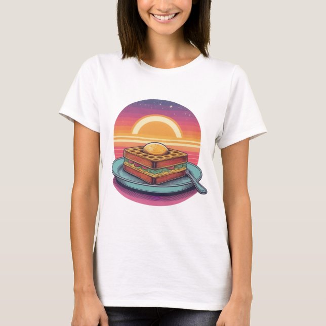 Camiseta Desayuno galáctico (Anverso)