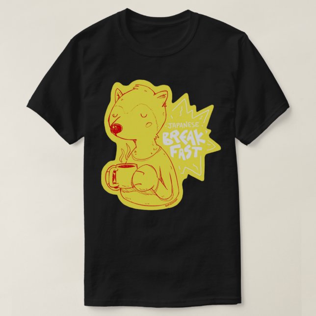 Camiseta Desayuno japonés (Diseño del anverso)