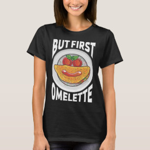 Camiseta Desayuno Omelet Huevos Huevos Morales de Comida