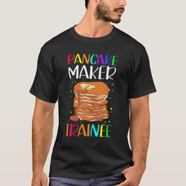 Camiseta Desayuno panqueque para creadores de panqueques 2 (Anverso)