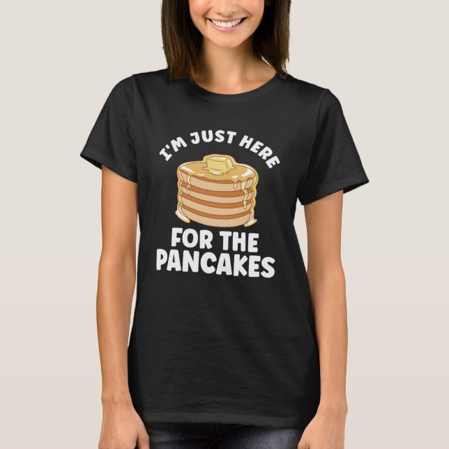 Camiseta Desayuno para creadores de panqueques de brunch co (Anverso)