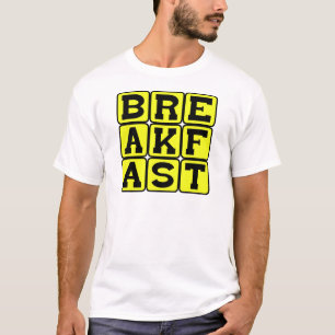 Camiseta Desayuno, primera comida del día