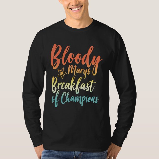 Camiseta Desayuno Sangriento María De Champions Brunch Bloo (Anverso)