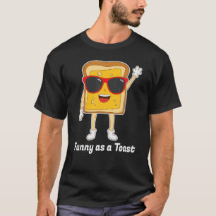 Camiseta Desayuno Toast Bread Humor Chiste Pun Wordplay