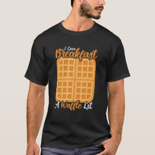 Camiseta Desayuno Waffle Foods Postre Mini Waffle Food