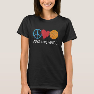 Camiseta Desayuno Waffle Foods Postre Mini Waffle Food