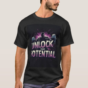 Camiseta Desbloquea Tu Potencial: Fitness Audaz