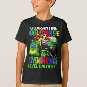 Camiseta desbloqueada de nivel séptimo