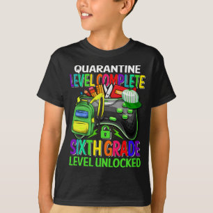 Camiseta desbloqueada de sexto grado