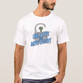 Camiseta Desbloquear el misterioso diseño del lema del libr