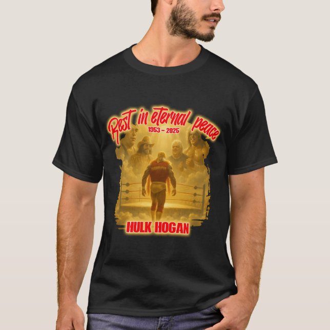 Camiseta Descansa en Paz Eterna (Anverso)