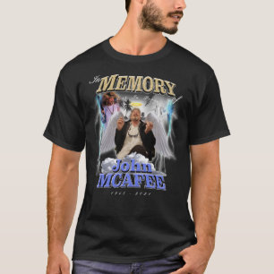 Camiseta Descansa En Paz John Mcafee Premium 