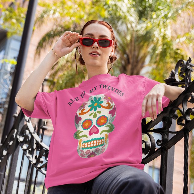 Camiseta Descansa en paz mi mensaje Personalizado de los 20 (Subido por el creador)