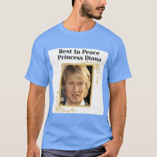 Camiseta Descansa en Paz Princesa Diana retro