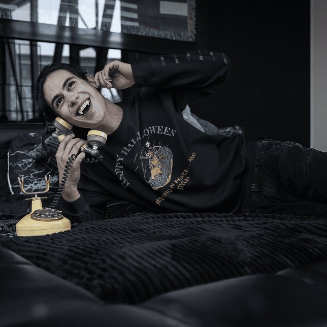 Camiseta Descansa en paz y estilo para los fantasmas de mod (Subido por el creador)