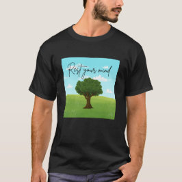 Camiseta Descansa en tu mente | Lover de árbol