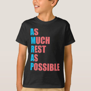 Camiseta Descansa Lo Más Posible Amrap Fun Trendy