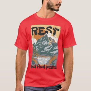 Camiseta Descansa y encuentra paz