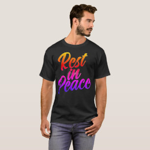 Camiseta descansar en paz