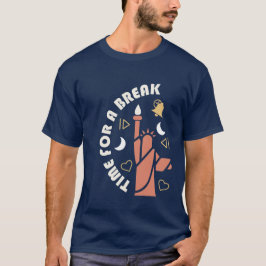 Camiseta Descanse en un diseño fresco y divertido
