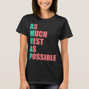 Camiseta Descanse Lo Más Posible AMRAP Trendy 3