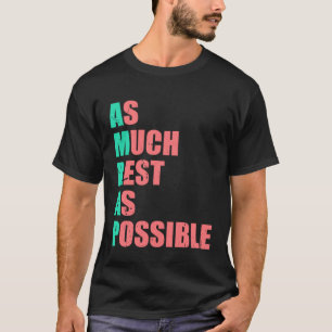 Camiseta Descanse Lo Más Posible AMRAP Trendy 3