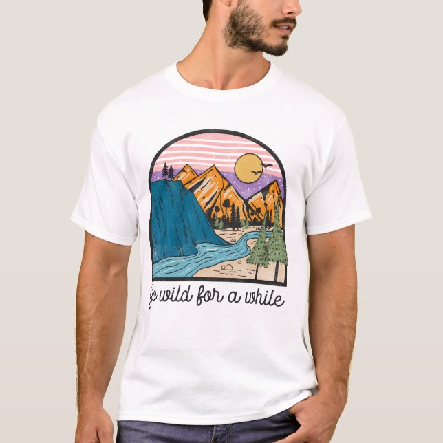 Camiseta Descanse Por Un Tiempo (Anverso)