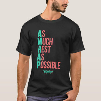 Camiseta Descanse Tanto Como Sea Posible Amrap Fit2Serve