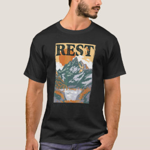 Camiseta Descanse Y Encuentre Su Motivación Inspiración Hik