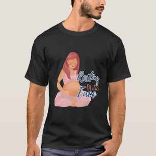 Camiseta Descanso Bliss Face Pregnant Yoga Mama