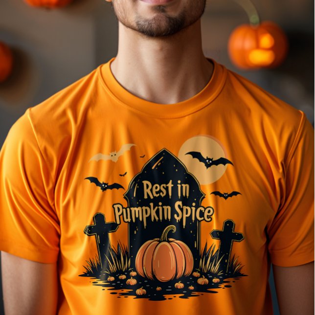 Camiseta Descanso de las especias de calabaza cae en Hallow (Subido por el creador)