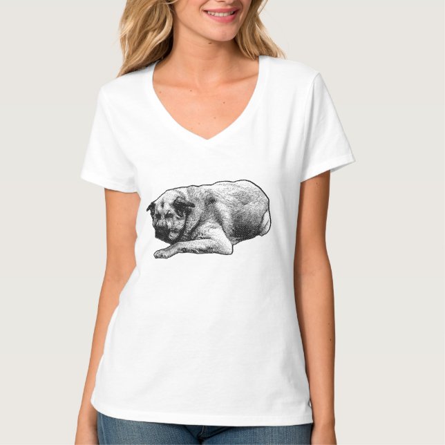 Camiseta Descanso de puntos, Silueta suave (Anverso)