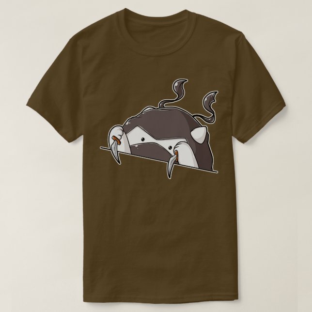 Camiseta Descanso de RPG de tabla de gato (Diseño del anverso)