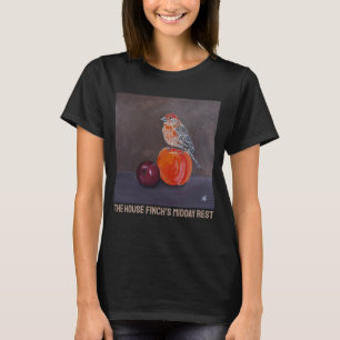 Camiseta Descanso del mediodía del pinzón doméstico Pintura