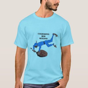Camiseta Descanso del Trofeo de California Abalone Diver UR