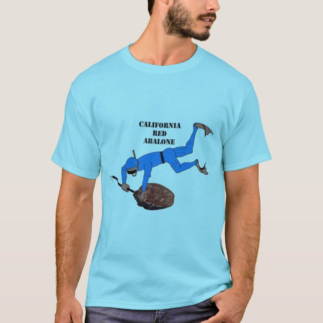 Camiseta Descanso del Trofeo de California Abalone Diver UR (Anverso)