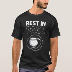 Camiseta Descanso En Pace Heart Bypass Transplante Corazón