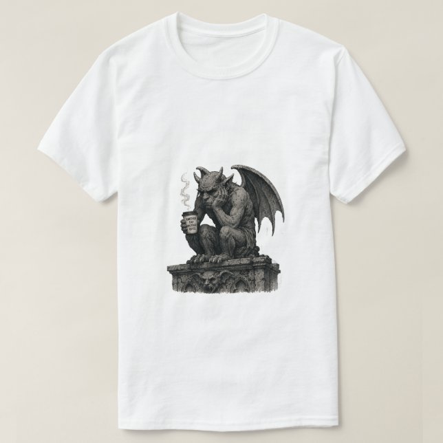 CAMISETA DESCANSO PARA TOMAR CAFÉ (Diseño del anverso)
