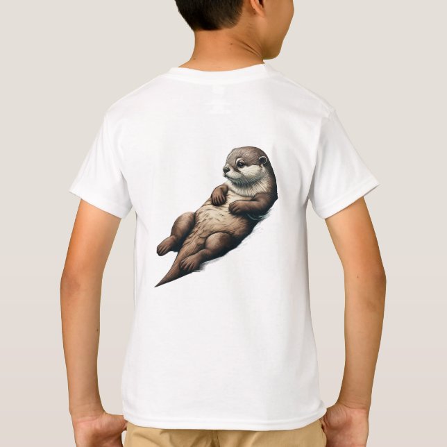 Camiseta Descanso y relajación: más en movimiento (Reverso)