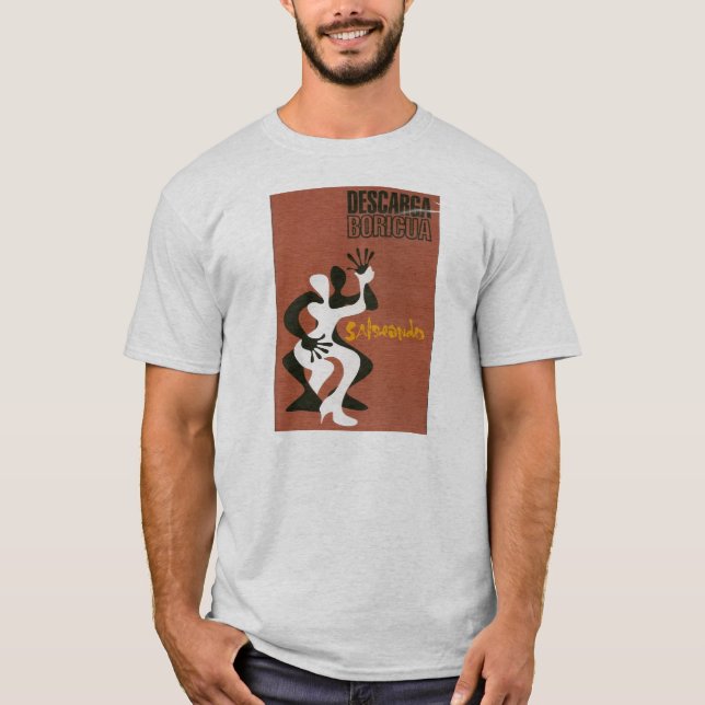 Camiseta Descarga Boricua (Anverso)