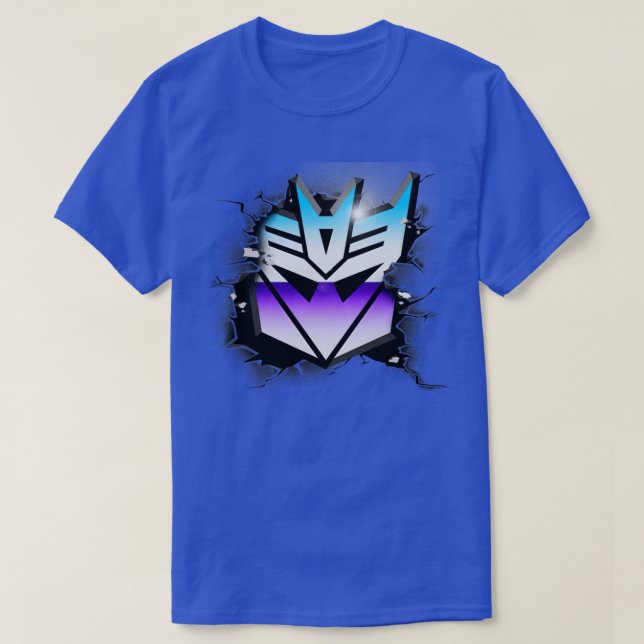 CAMISETA DESCARGA DE MURO DE DECEPTICON (Diseño del anverso)