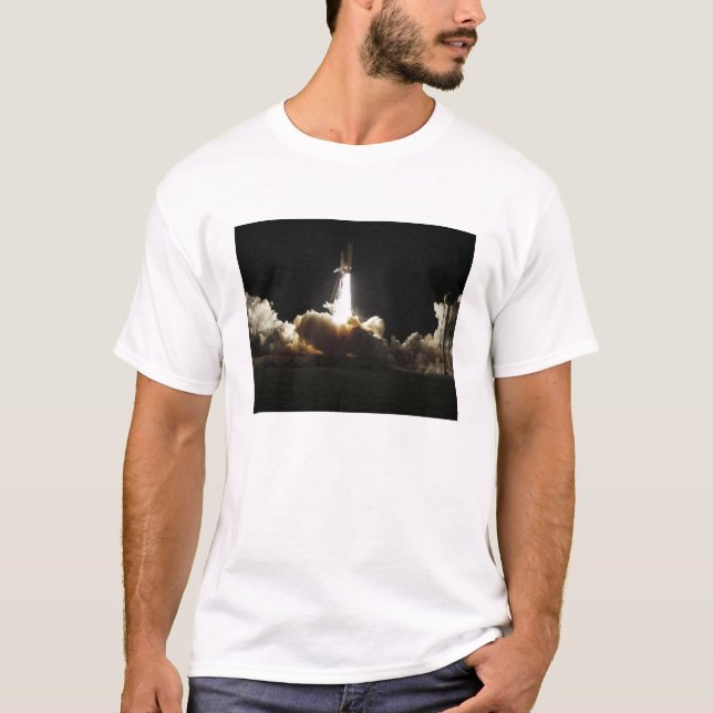 Camiseta Descarga del servicio de transporte espacial Disco (Anverso)