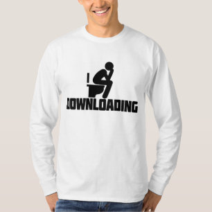 Camiseta Descargando - Divertido juguete