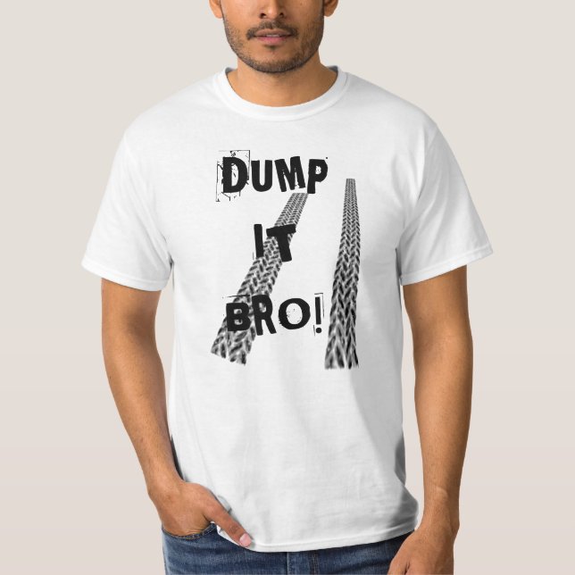 Camiseta ¡Descargúelo bro! (Anverso)