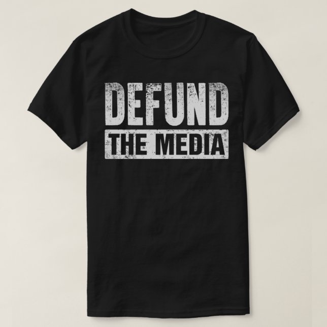 Camiseta Descartar El Tráfico De Medios (Diseño del anverso)