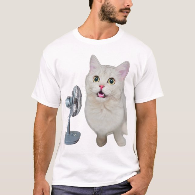 Camiseta Descender la altura del gato (Anverso)