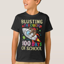 Camiseta Descenso De 100 Días De Escuela 2023