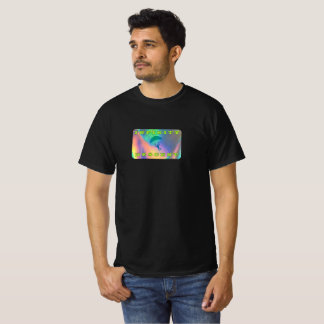Camiseta Descenso del infinito holográfico