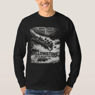 Camiseta Descenso en aguas bravas de Yellowstone, ríos rápi