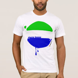Camiseta Descensos del Sierra Leone blancos